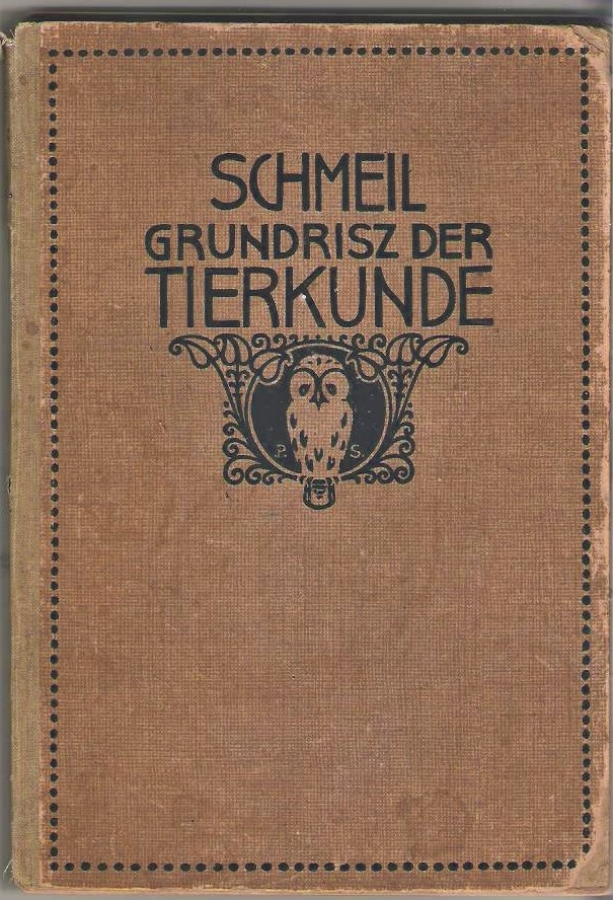 SCHMEIL GRUNDRISZ DER TIERKUNDE HAYVAN VE İNSAN BİLİMİNİN KAT PLANI