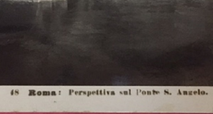 thumbSTEREOSKOP KART 3 BOYUTLU KARTI 48 ROMA PERSPETTİVA SPONTE S ANGELO