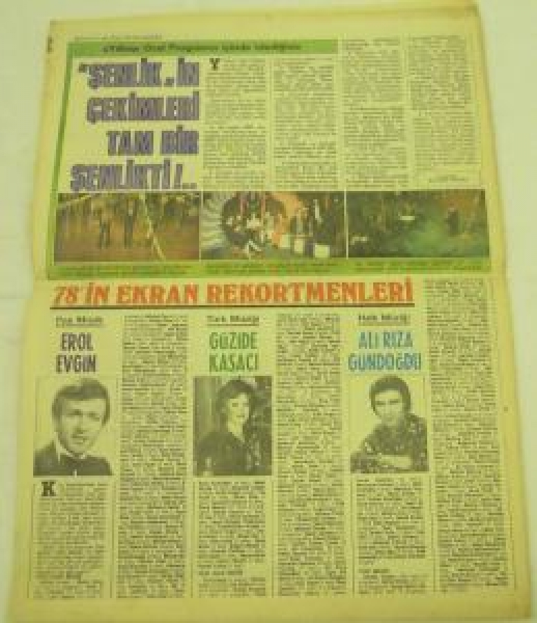 thumbTELE MAĞAZİN SAYI : 8 YIL :4 1 OCAK 1979 HEY'İN HAFTALIK EKİDİR 1978 TV OSKARLARI