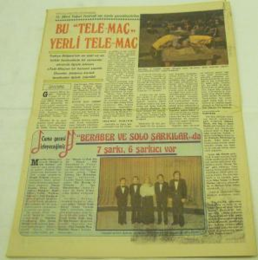 thumbTELE MAGAZİN SAYI : 30 YIL : 4. 4 HAZİRAN 1979 HEY'İN HAFTALIK EKİDİR