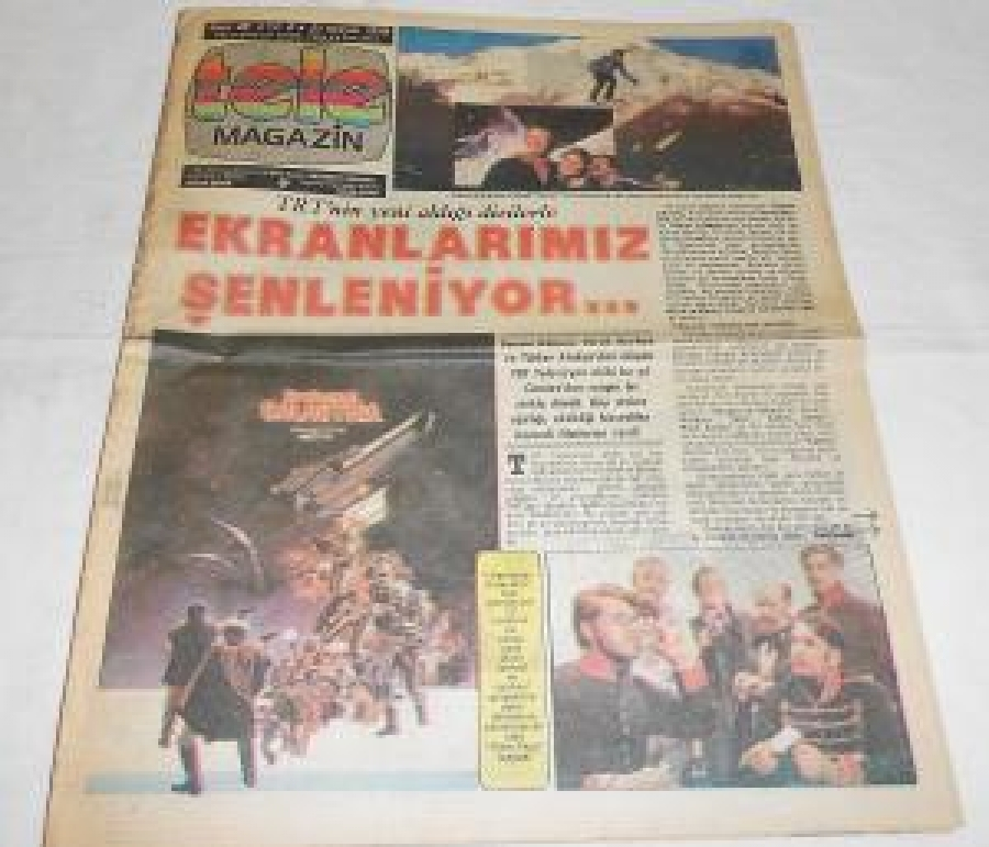 TELE MAGAZİN SAYI:28. YIL : 4. 21 MAYIS 1979 HEY'İN HAFTALIK EKİDİR