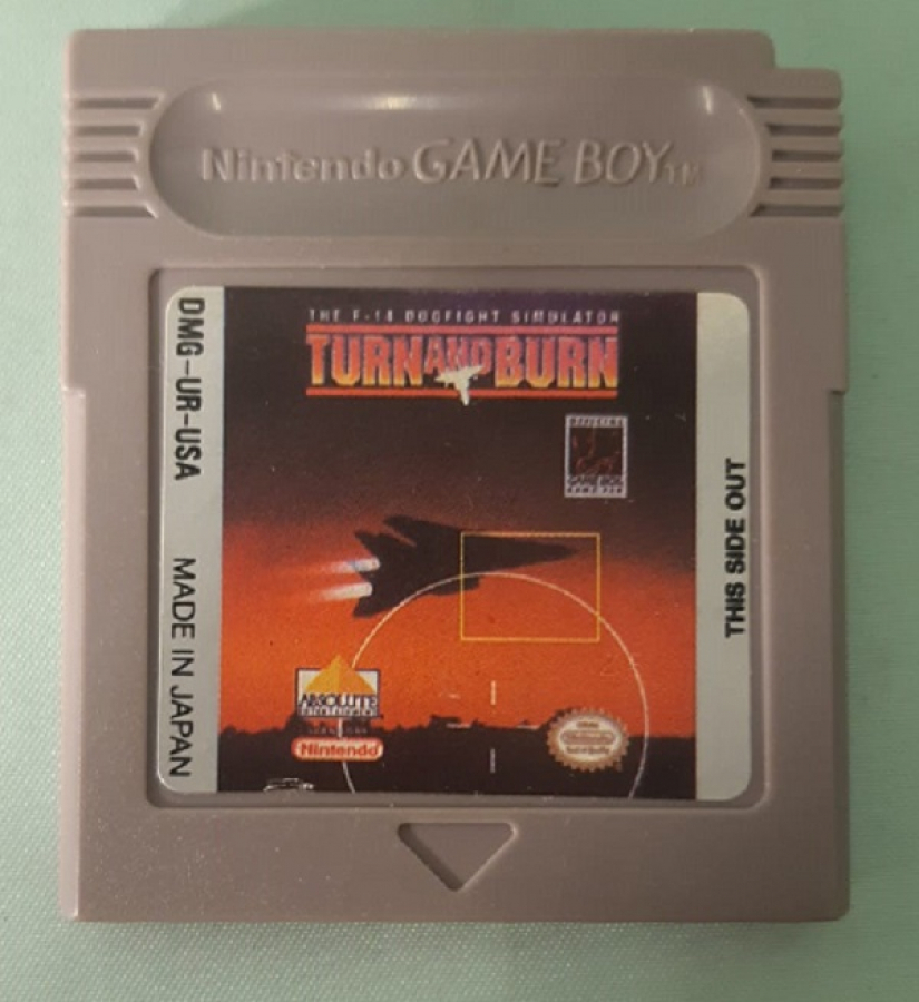 thumbTURN AND BURN NİNTENDO GAME BOY OYUN KASEDİ