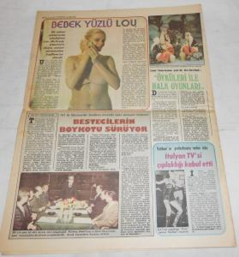 thumbTV MAGAZİN SAYI:19. YIL:2. 21 MART 1977 HEY'İN HAFTALIK GAZETESİ