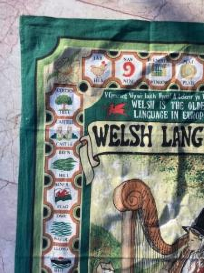 thumbWELSH LANGUAGE GALLER DİLİNDE EN ÇOK KULLANILAN KALIP KELİMELERDEN OLUŞAN ALFABE