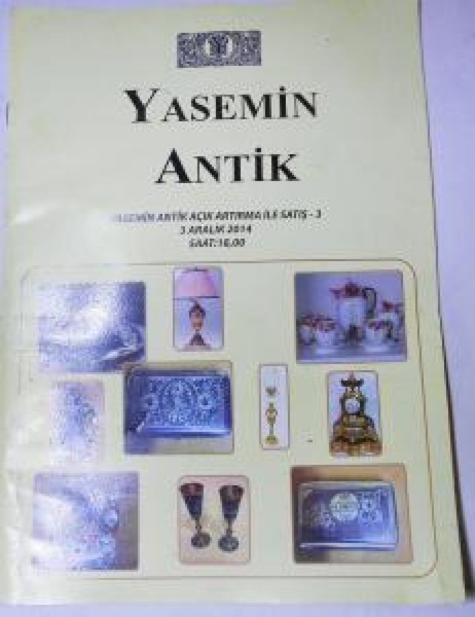 YASEMİN ANTİK MÜZAYEDE KATALOĞU RENKLİ KUŞE KAĞIT 2014