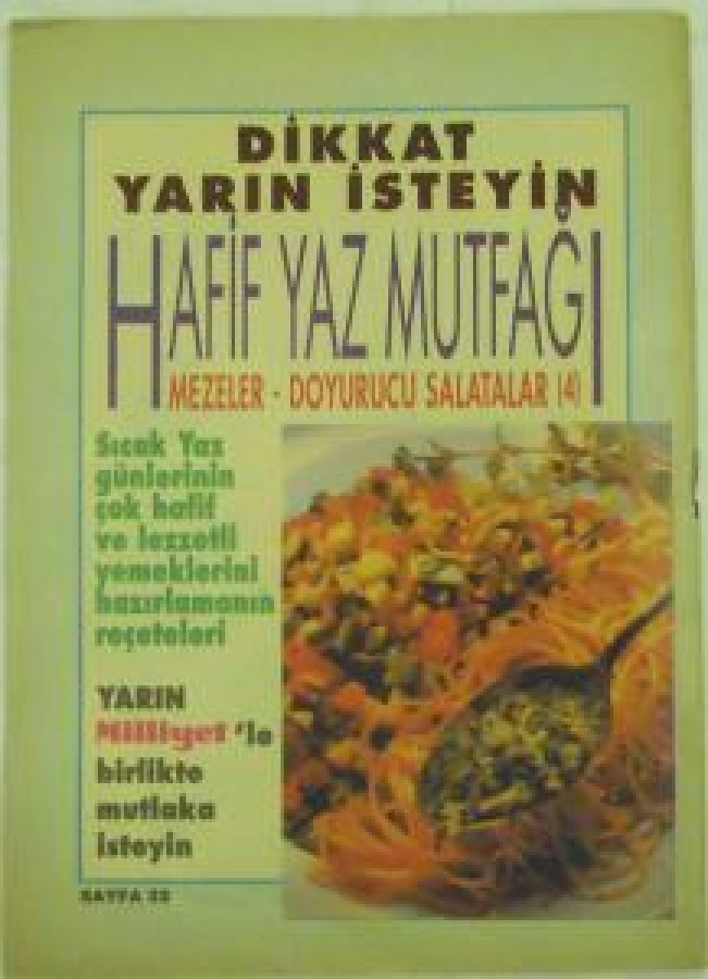 thumbYEPYENİ YAZ YEMEKLERİ HAFİF YAZ MUTFAĞI MİLLİYET MUTFAK KOLEKSİYONU 3