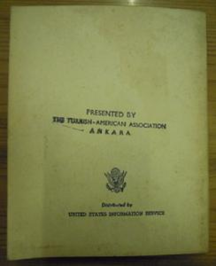 thumbBİRLEŞİK DEVLETLER HAKKINDA GERÇEKLER 1956 TÜRK - AMERİKAN DERNEĞİ