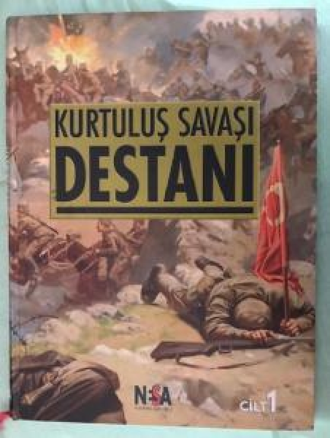 thumbKURTULUŞ SAVAŞI DESTANI 1 VE 2 . CİLTLERİ KUTUSUNDA NEŞE BASIN YAYIN