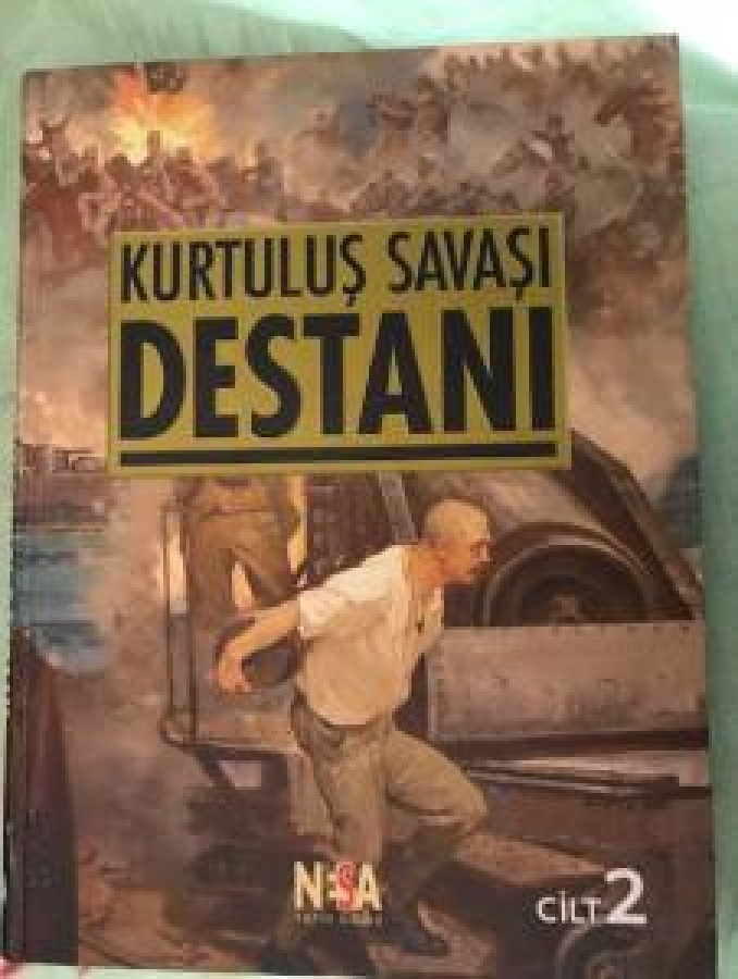 thumbKURTULUŞ SAVAŞI DESTANI 1 VE 2 . CİLTLERİ KUTUSUNDA NEŞE BASIN YAYIN