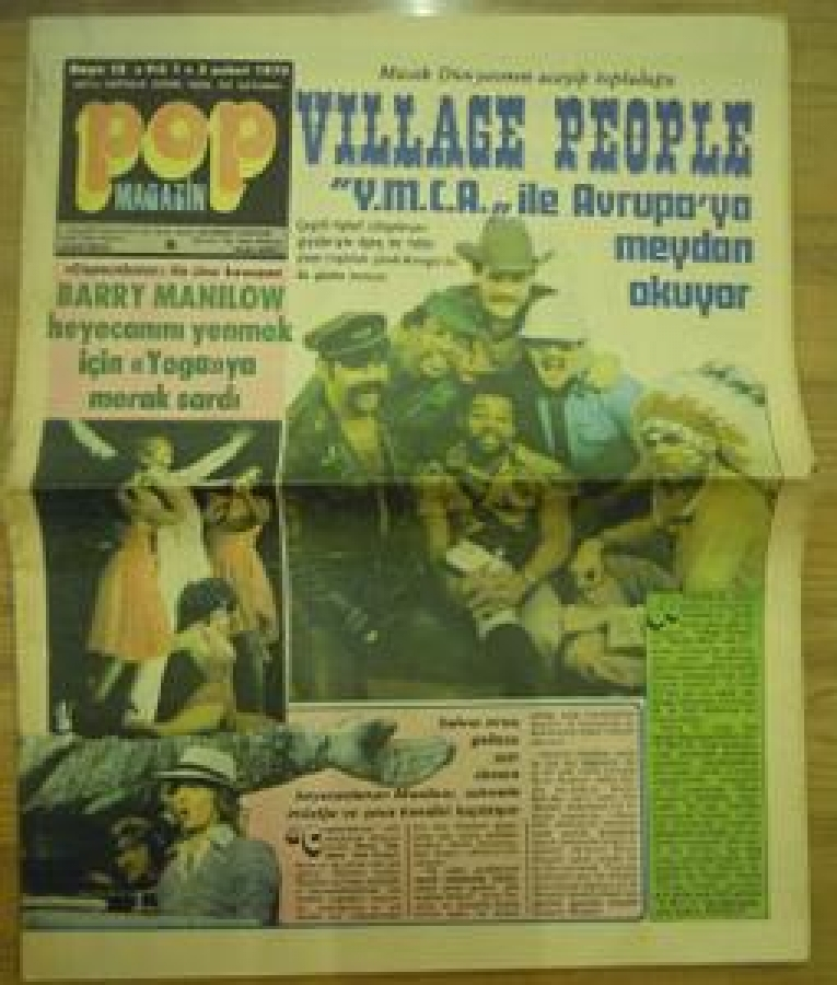 POP MAGAZİN SAYI 13 YIL : 1 5 ŞUBAT 1979 HEY'İN HAFTALIK EKİDİR