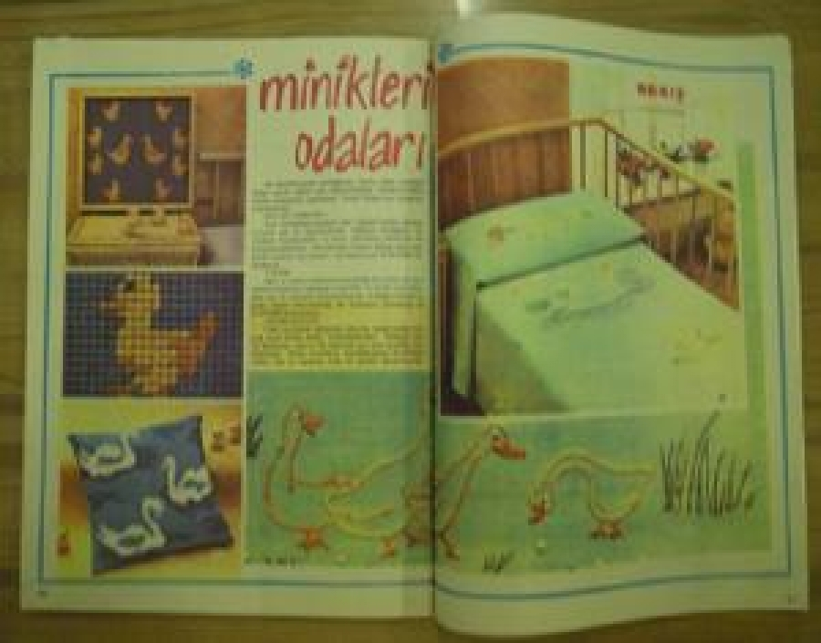 thumbSAMANYOLU 200 ÇEŞİT EL İŞİ MODELİ PATRONUYLA NO : 72 EYLÜL 1979