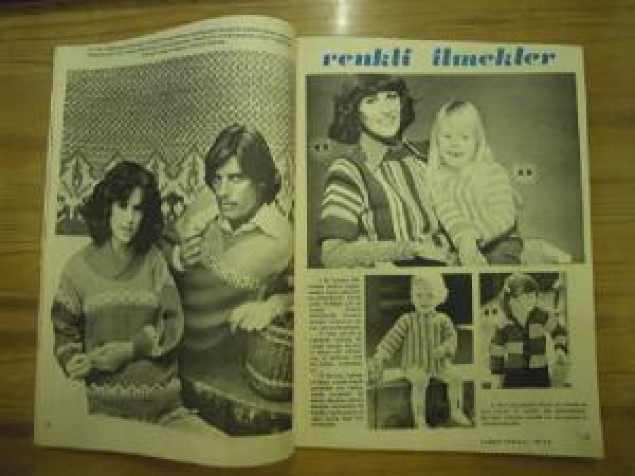 thumbSAMANYOLU 200 ÇEŞİT EL İŞİ MODELİ PATRONUYLA NO : 74 KASIM 1979