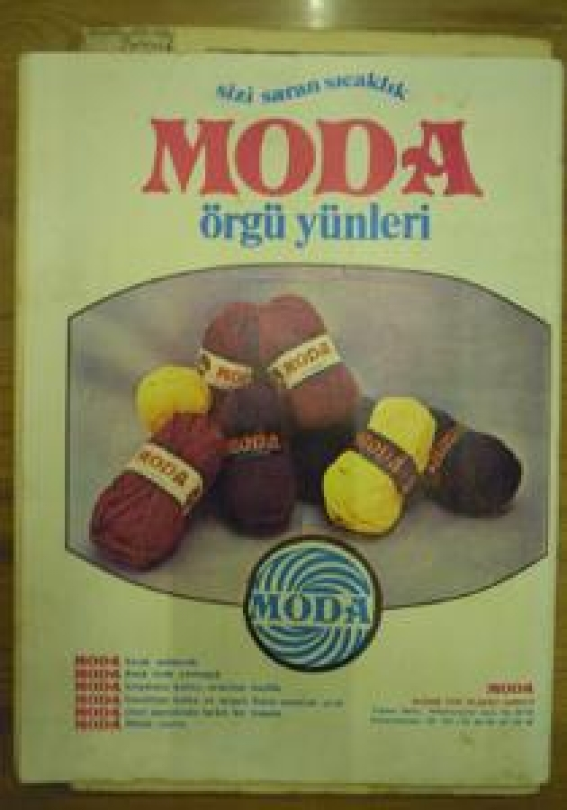 thumbSAMANYOLU 200 ÇEŞİT EL İŞİ MODELİ PATRONUYLA NO : 79 NİSAN 1980