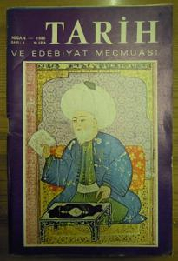 TARİH VE EDEBİYAT MECMUA NİSAN-1980 SAYI : 4