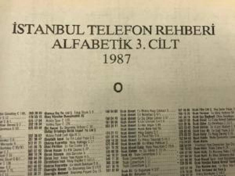 thumbT.C. ZİRAAT BANKASI. 1987 İSTANBUL ALFABETİK TELEFON REHBERİ 3 CİLT ( O - Z )