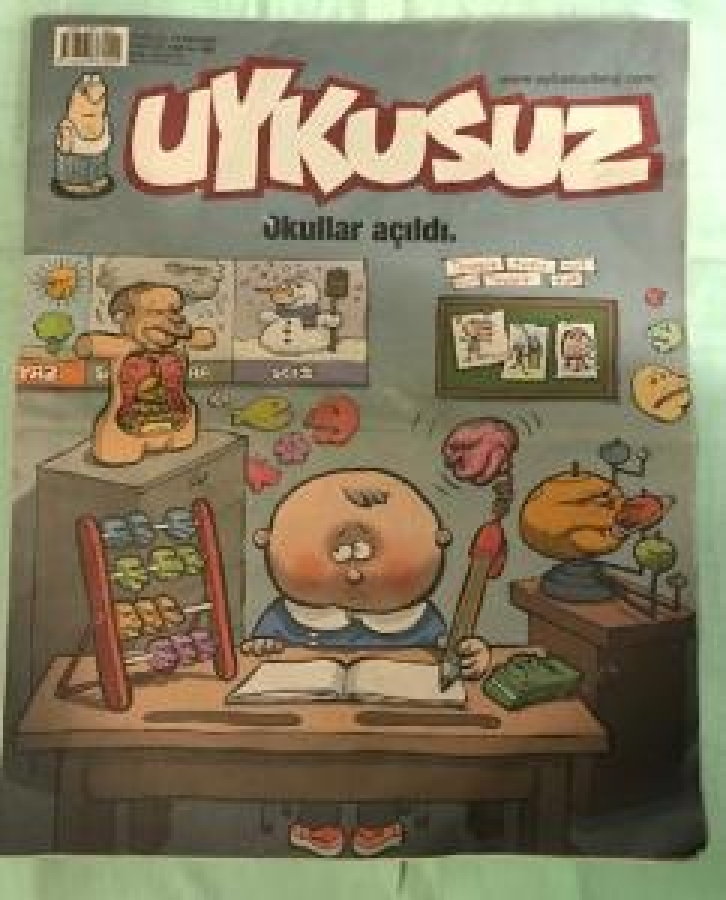 UYKUSUZ 13 EYLÜL PERŞEMBE SAYI : 2012 / 38 NO: 263