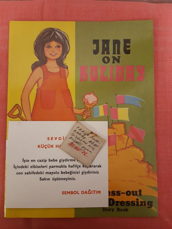 thumbCOCUK OYUNCAK GİYDİRME KİTABI JANE ON BUCIDAY PRESS OUT DOLL DRESSİNG STORY BOOK DEAN