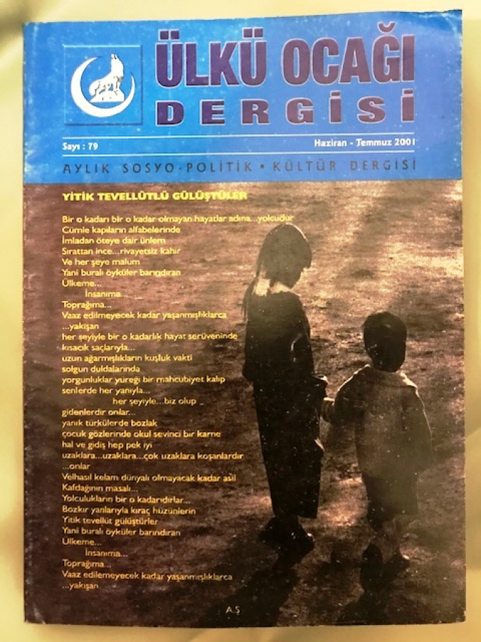 ÜLKÜ OCAĞI AYLIK SOSYO POLİTİK KÜLTÜR DERGİSİ SAYI 79 HAZİRAN TEMMUZ 2001