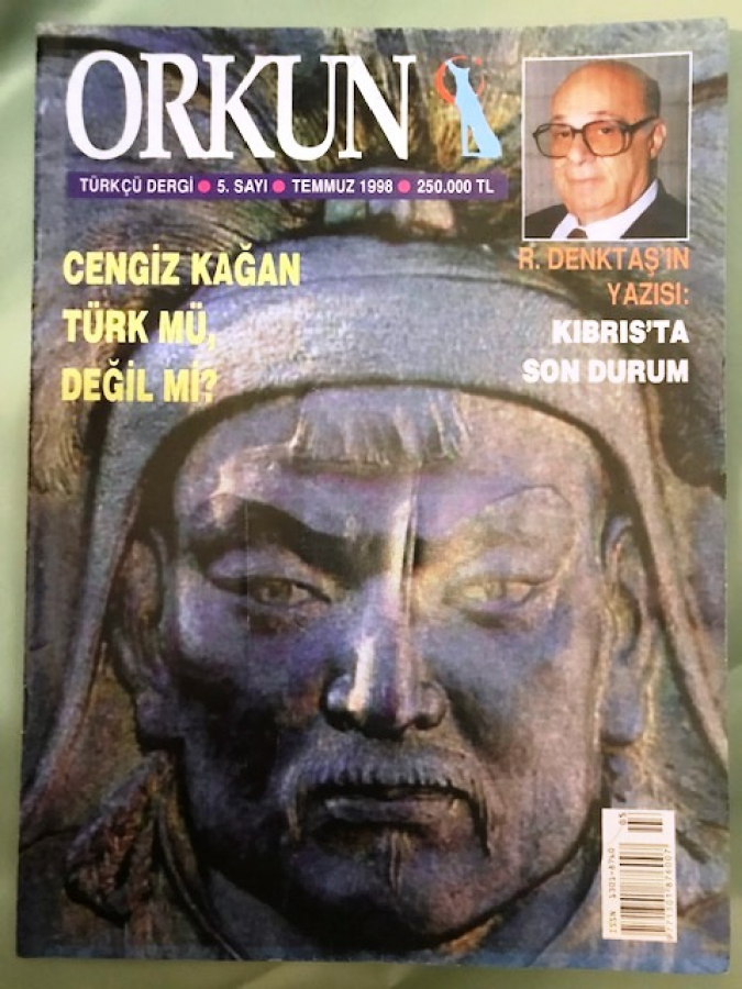 ORKUN TÜRKCÜ DERGİ 5. SAYI TEMMUZ 1998