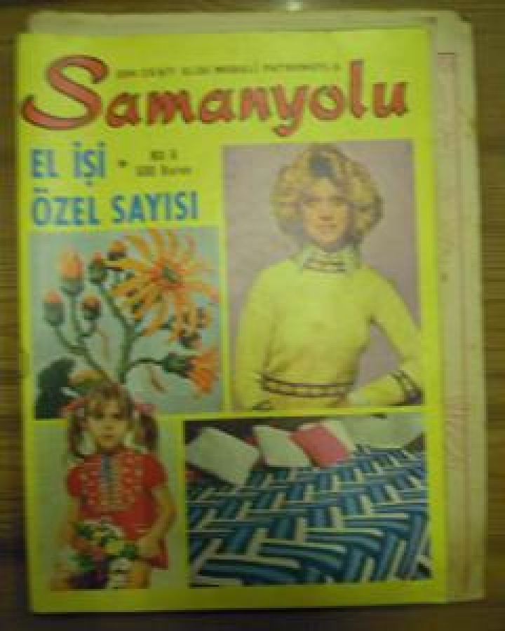 SAMANYOLU 200 ÇEŞİT EL İŞİ MODELİ PATRONUYLA NO : 6