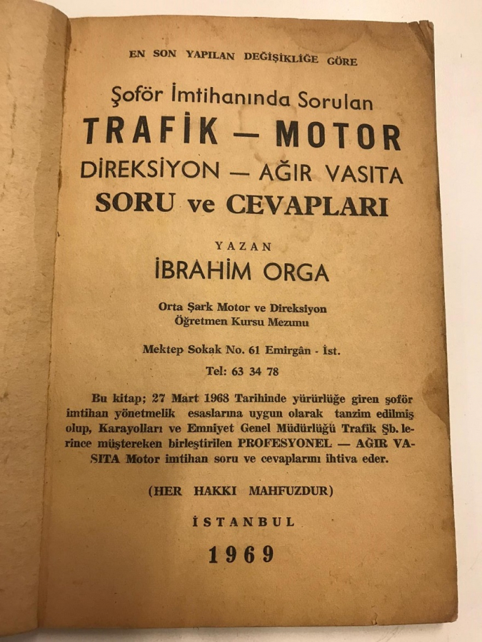 thumb1969 TRAFİK MOTOR ŞÖFÖR İMTAHANINDA SORULAN SORU VE CEVAPLAR