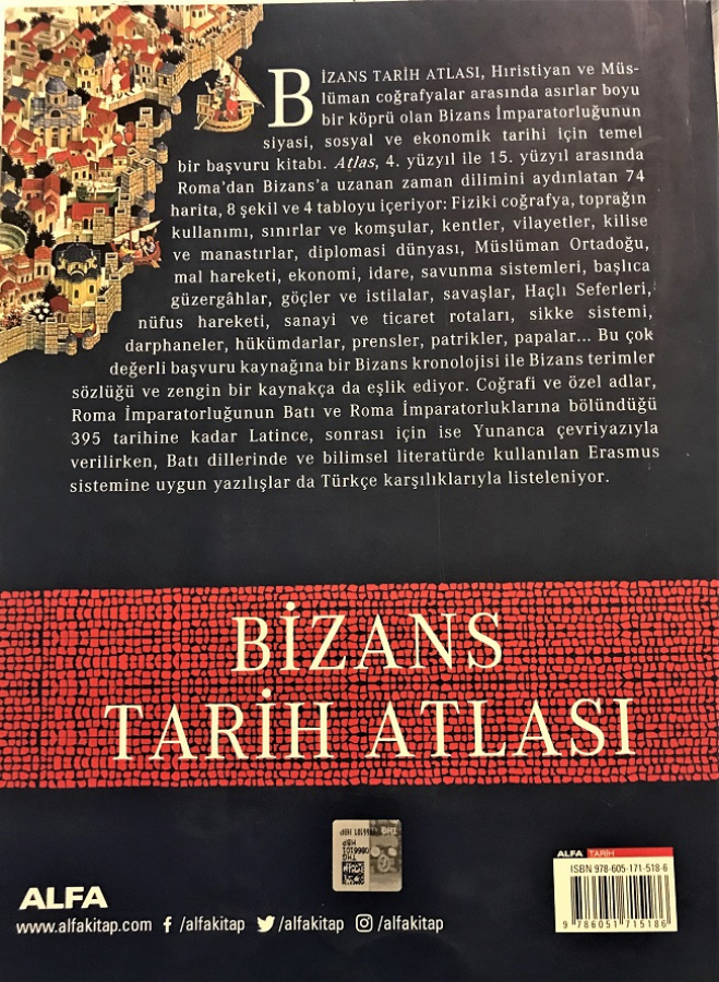 thumbBİZANS TARİH ATLASI - JOHN HALDON BİRİNCİ BASIM