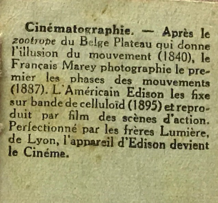 thumbEGİTİM KÜLTÜRÜ CİNEMATOGRAPHİE 1900 YILLARDA BON POINT FRANSADA OKULDA SINIFDA BAŞARI GÖSTEREN TALEBELERE VERİLEN KART