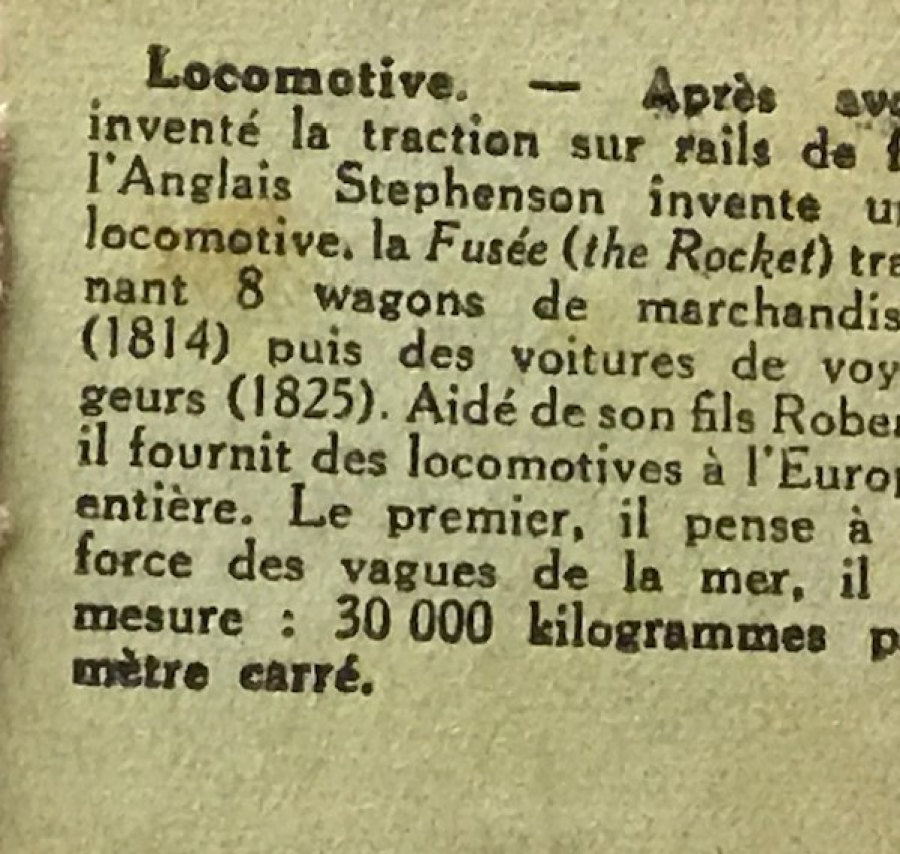 thumbEGİTİM KÜLTÜRÜ MİEROSCOPE 1900 YILLARDA BON POINT FRANSADA OKULDA SINIFDA BAŞARI GÖSTEREN TALEBELERE VERİLEN KART