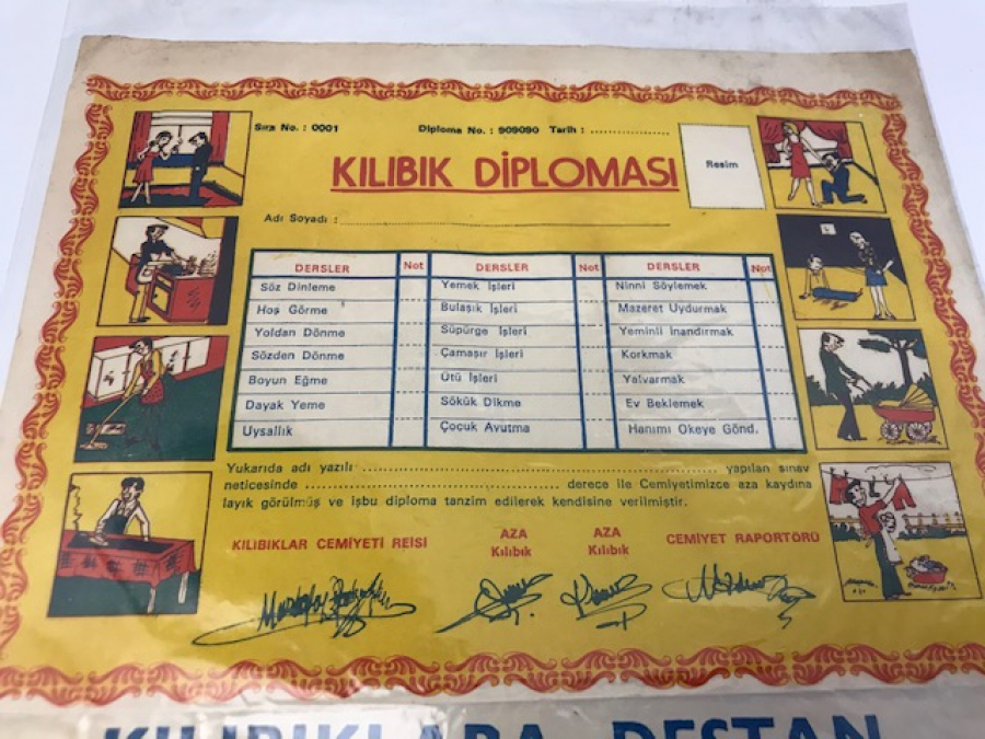 thumbKILIBIKLIK DİPLOMA 60 LI YILLARDA SOKAKLARDA GEZDİRİLEREK SATILIRDI KILIBIKLARA DESTAN