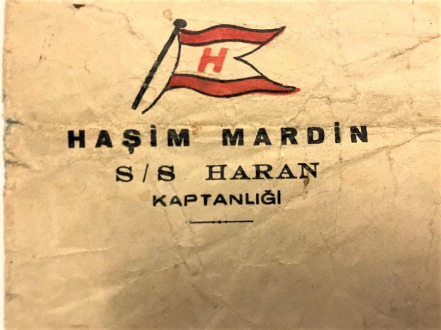 thumbMARDİN AİLESİNDEN HAŞİM MARDİN E AİT S/S HARAN KAPTANLIGI MATBUU BASKILI ANTETLİ MEKTUP POSTA ZARF