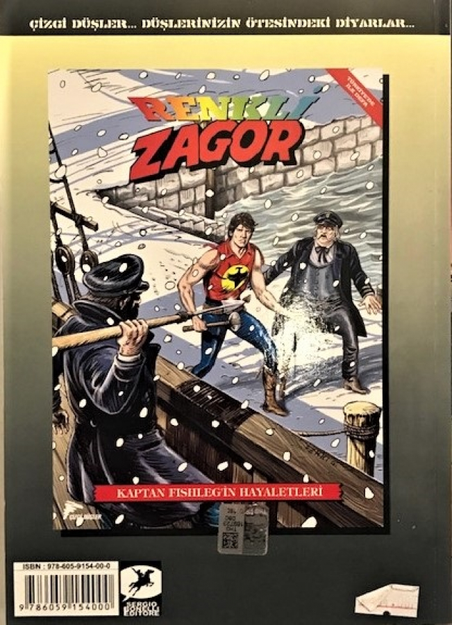 thumbMAXİ ZAGOR TAM MACERA HAVA CETESİ CİZGİ ROMAN 15 3 CİZGİ DÜŞLER