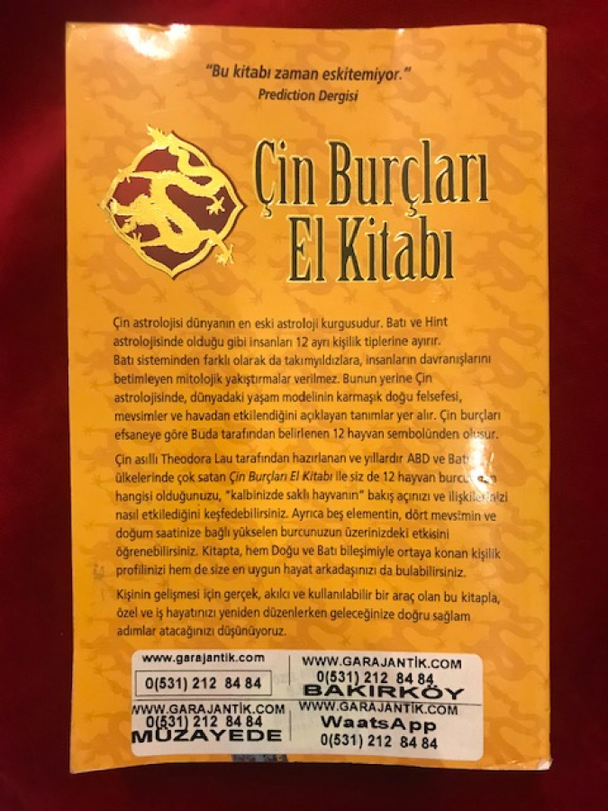 thumbÇİN BURCLARI EL KİTABI KENDİNİZİ UZAKDOGU BİLGELİGİNDE KEŞFVEDİN